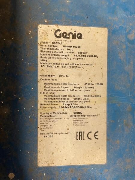 Genie GS3246
